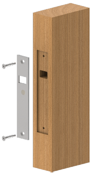 Close-up of YD30S lock operating mode switch showing Fail Safe and Fail Secure positions.