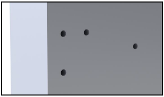 YG80 lock mounting hole locations