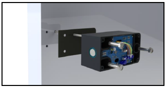 YG80 cable routed through lock base