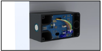 YG80 lock secured to mounting surface