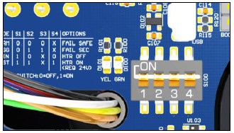 YG80 DIP switch configuration