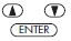 Enter button with down and up arrows