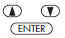Enter button with down and up arrows